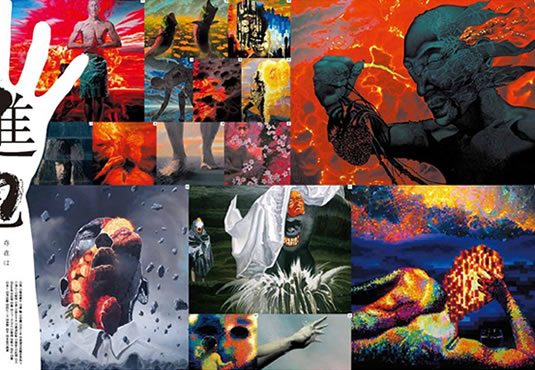 油彩　鈴木進也